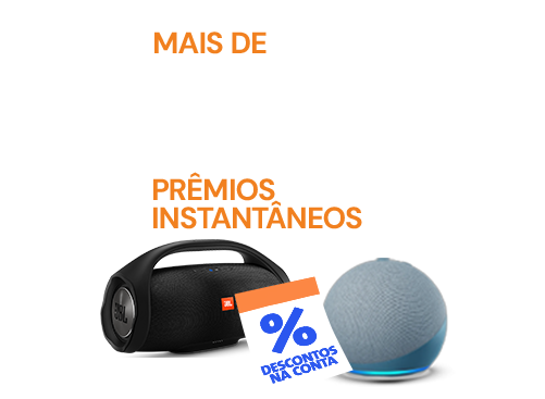 Mais de 500 prêmios instantâneos.
