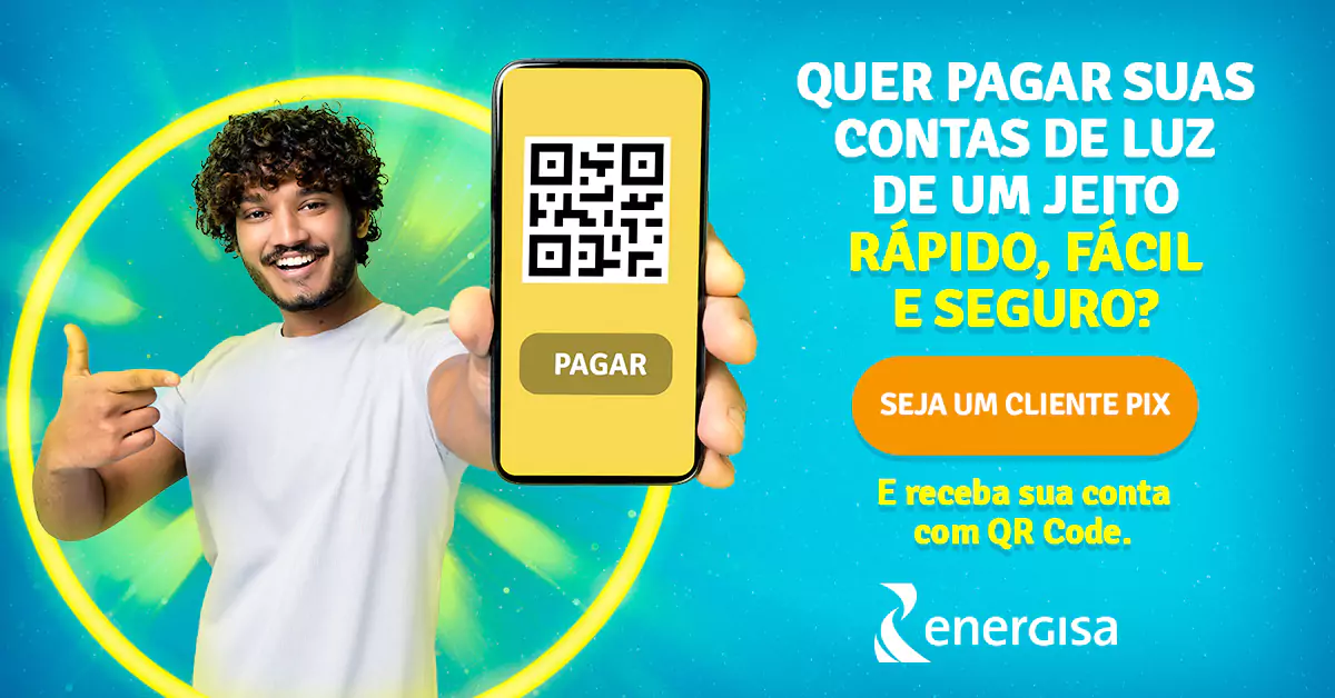 Quer pagar suas contas de um jeito rápido, fácil e seguro? Seja um cliente PIX e receba sua conta com QR Code.